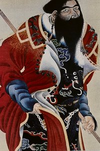 De stora ledarna för artonhundratalets Ainu: Itokoi och Shinichi från Akkeshi, Chosama från Uraashibetsu och Shonko från Noshappu, särskilt, illustration
