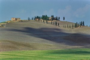 Tuscanska landsbygden av Fosco Maraini