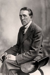 Gerald Du Maurier 1873-1934, engelsk skådespelare och teaterchef, tidigt 1900-tal.
