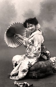 Isabel Jay 1879-1927, operasångerska och skådespelerska, 1906.