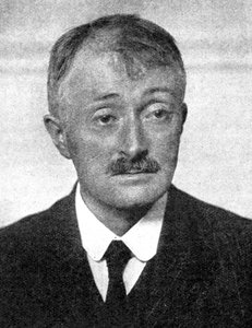 John Masefield, engelsk poet, 1923.