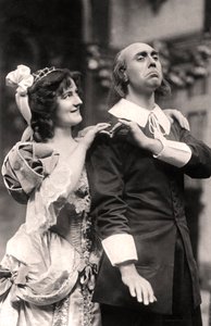 Louie Pounds och Powis Pinder i Lady Tatters, 1907.