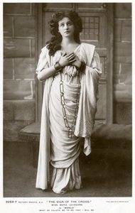 Marie Leonhard, skådespelerska, ca 1900-talet.