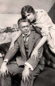 Marie Lohr 1890-1975 och E Holman Clark 1864-1925, tidigt 1900-tal. av Foulsham and Banfield