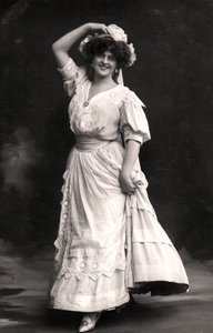 Marie Studholme 1875-1930, engelsk skådespelerska, 1900-tal.