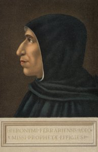 Girolamo Savonarola (Farblithografie)