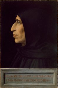 Porträtt av Girolamo Savonarola