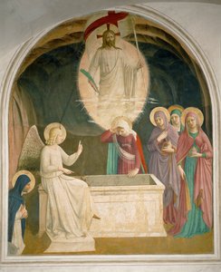 Kristus uppstånden av Fra (c.1387-1455) Angelico
