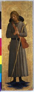 A Saint, c.1435-40 (tempera på poppelträ) av Fra Angelico