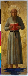 A Saint, v.1435-40 (tempera på poppelträ) av Fra Angelico