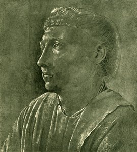 Byst av en präst, c1450, 1943. av Fra Angelico
