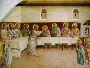 Sista måltiden av Fra Angelico