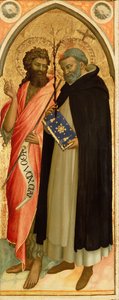 Johannes Döparen och Dominikus av Fra Angelico