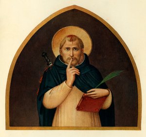 Sankt Peter martyren, 1400-talet, c1909 av Fra Angelico