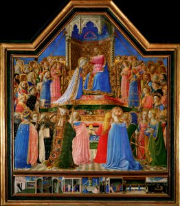 Jungfruns kröning av Fra Angelico