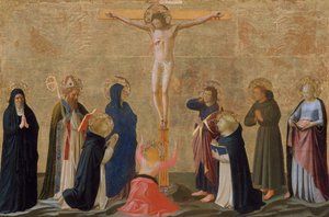 Korsfästelsen, möjligen ca. 1440. av Fra Angelico