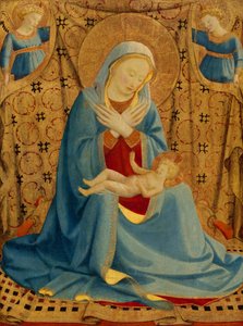 Ödmjukhetens Madonna av Fra Angelico