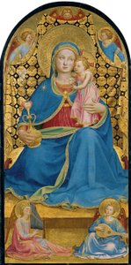 Jungfru av ödmjukhet av Fra Angelico