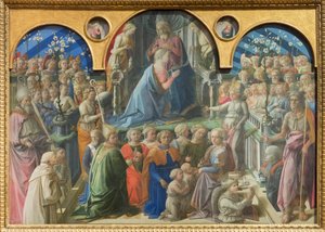 Jungfruns kröning av Fra Filippo Lippi