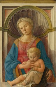Madonna och barn av Fra Filippo Lippi