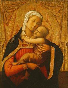 Madonnan och barnet, av Fra Filippo Lippi