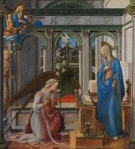 Bebådelsen för Maria av Fra Filippo Lippi