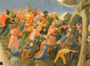 The Last Judgment Detail, ca 1432. av Fra Giovanni Angelico da Fiesole