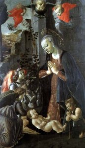 Madonnan och barnet (panel) av Fra da Pistoia Paolino