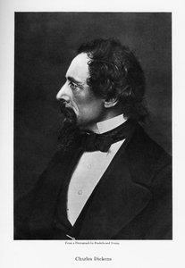 Charles Dickens, engelsk författare, c1860-talet.