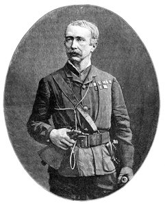 Garnet Joseph Wolseley, 1:e Viscount Wolseley, irländskfödd brittisk soldat, 1900.