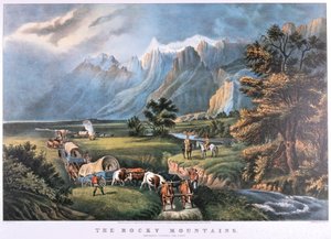 Klippiga bergen, c1834-c1876