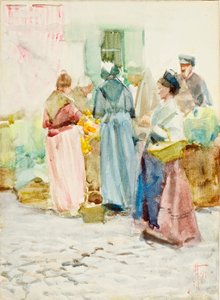 En upptagen hörna i Arles