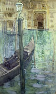 Venedig (akvarell på papper)