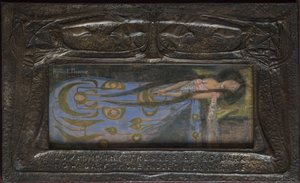 Älska om dina lockar är så mörka Hur mörka dessa dolda ögon måste vara, cirka 1896 (slagen metall)