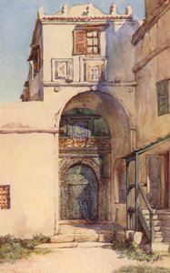 Leoparddörren, Alger (färglitografi)