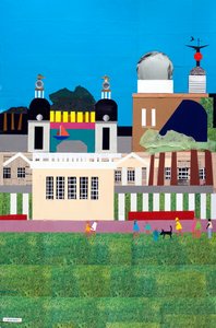 Greenwich Royal Park, 2009 (collage på papper)