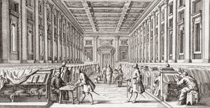 Laurentian Library, sent 1700-tal. av Francesco (after) Bartolozzi