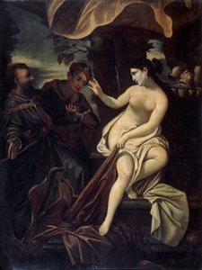 Susanna och de äldres. av Francesco Albani