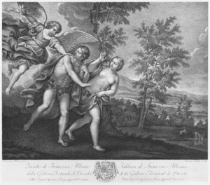 Fördrivningen från paradiset av Francesco Albani