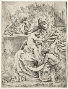 Den heliga familjen av Francesco Amato