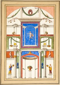 Holkham II. 13, folio från albumet Ashby II (wc på papper) av Francesco Bartoli