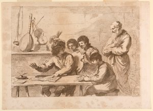 En sångkonsert av Francesco Bartolozzi