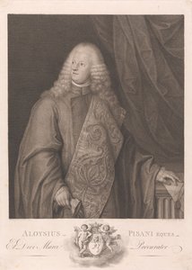 Aloysius Pisani, riddare och prokurator för San Marco av Francesco Bartolozzi