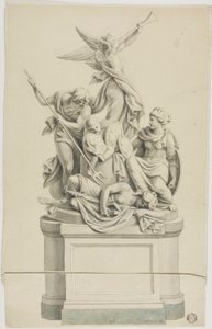 Begravningsmonument av Francesco Bartolozzi