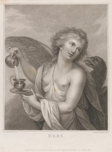 Hebe av Francesco Bartolozzi
