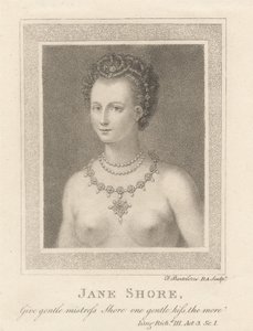 Jane Shore av Francesco Bartolozzi