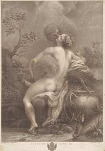 Jupiter och Io av Francesco Bartolozzi