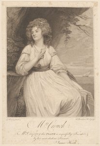 Miss Anna Crouch av Francesco Bartolozzi