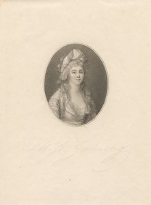 Miss Gunning av Francesco Bartolozzi