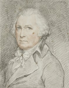 Porträtt av Joseph Rose av Francesco Bartolozzi